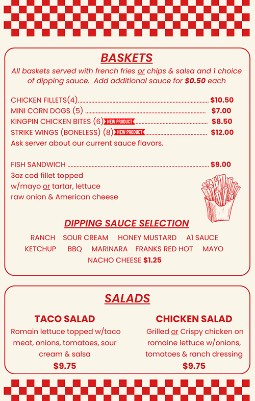 menu specials